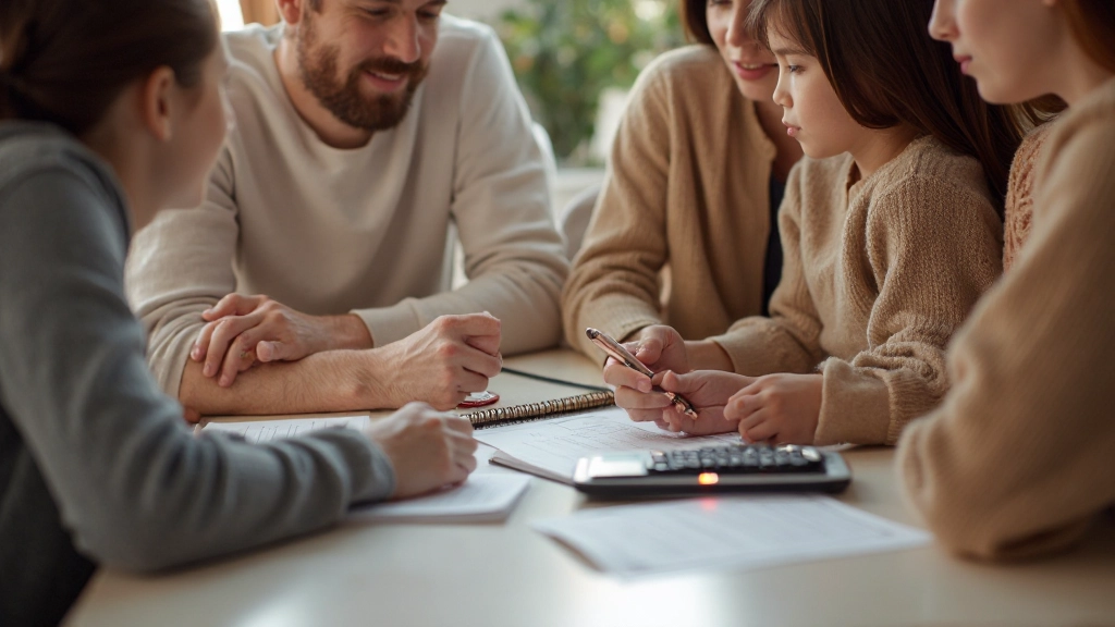 Семья планирует накопления и сбережения